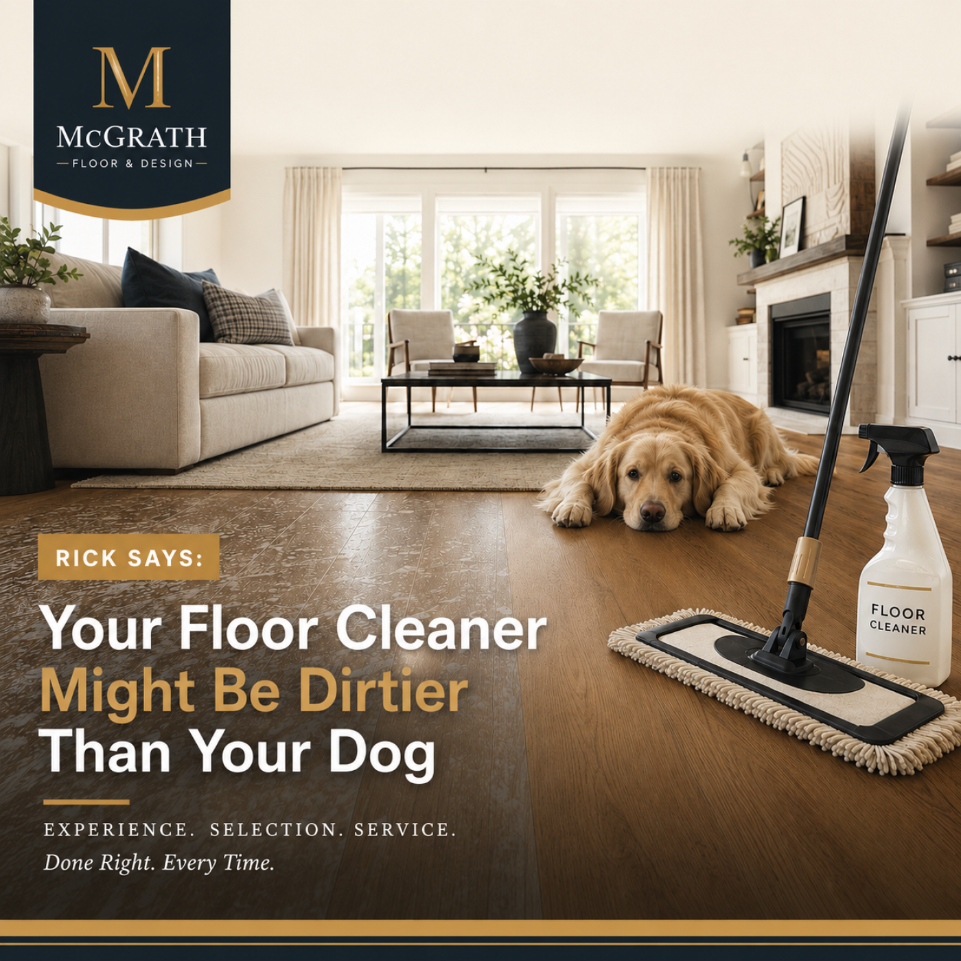 Your Floor Cleaner Might Be Dirtier Than Your Dog
